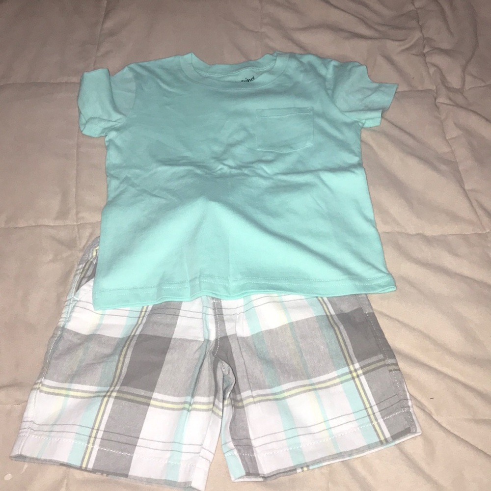 Toddler boy shirt set